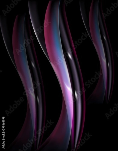 Obraz Abstract background vector illustration for design work