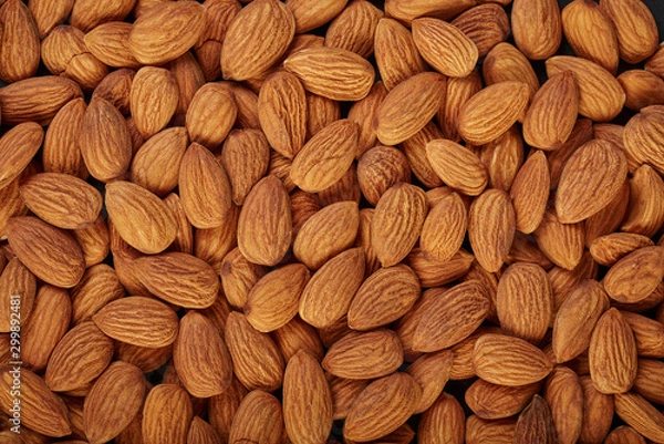 Fototapeta almond texture closeup