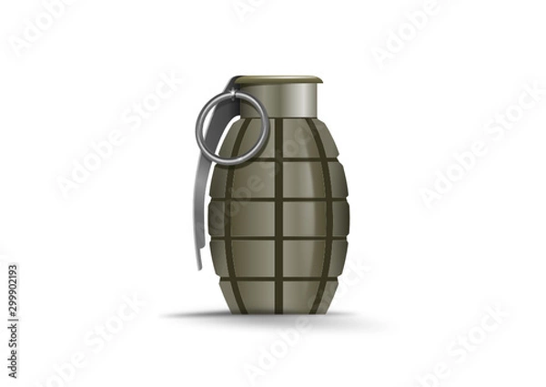 Fototapeta Bomba a mano