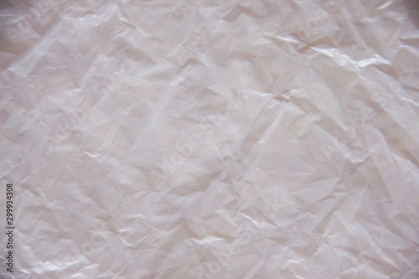 Obraz white plastic bag background image