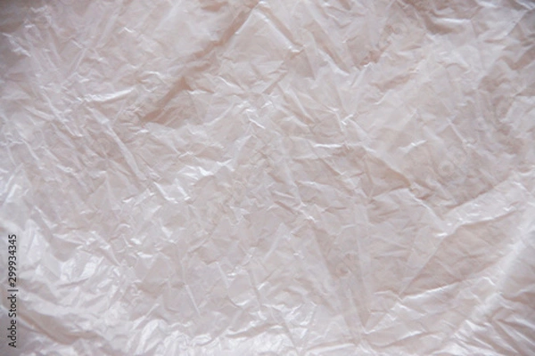 Obraz white plastic bag background image