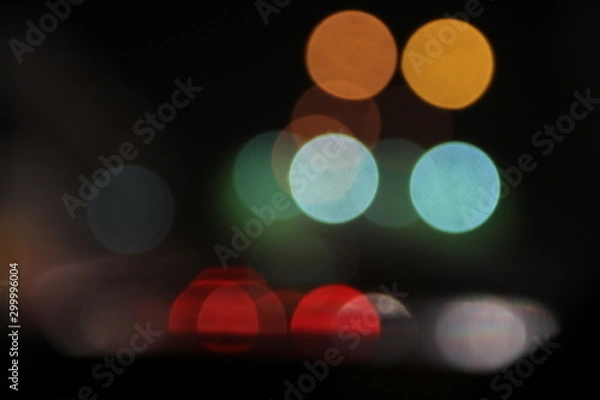 Obraz lights on a background