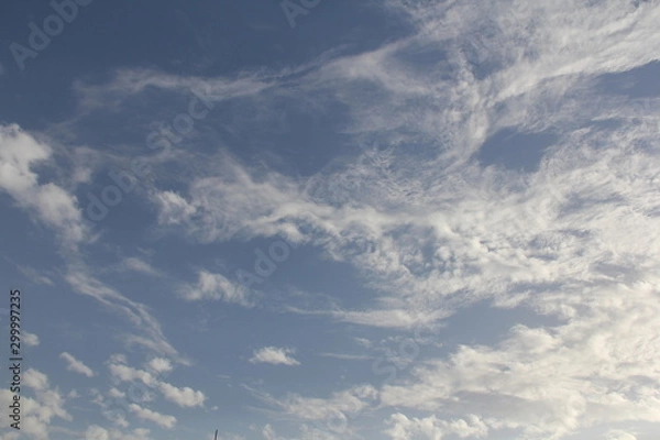 Obraz blue sky with clouds