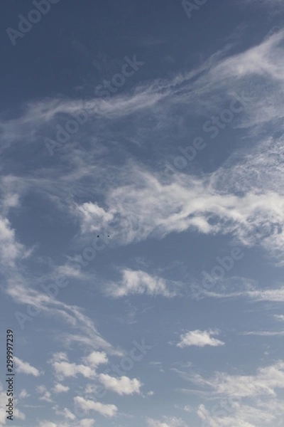 Obraz blue sky with clouds