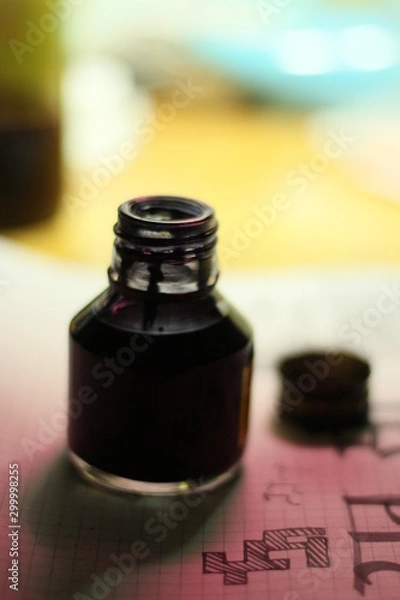 Obraz bottle of ink