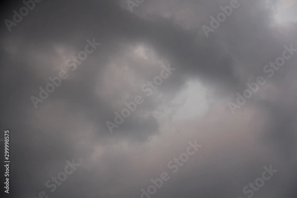 Obraz dramatic sky with clouds