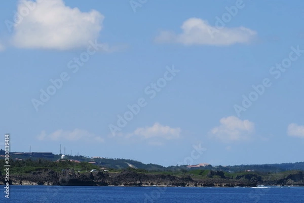 Fototapeta 日本国沖縄の夏の海