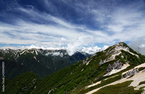 Obraz 北アルプス燕岳