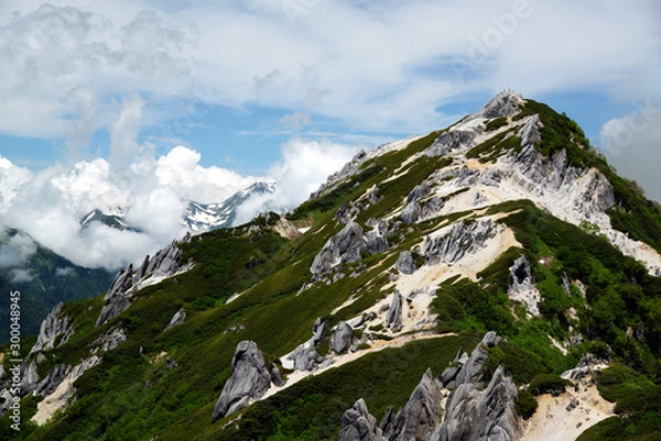 Obraz 北アルプス燕岳