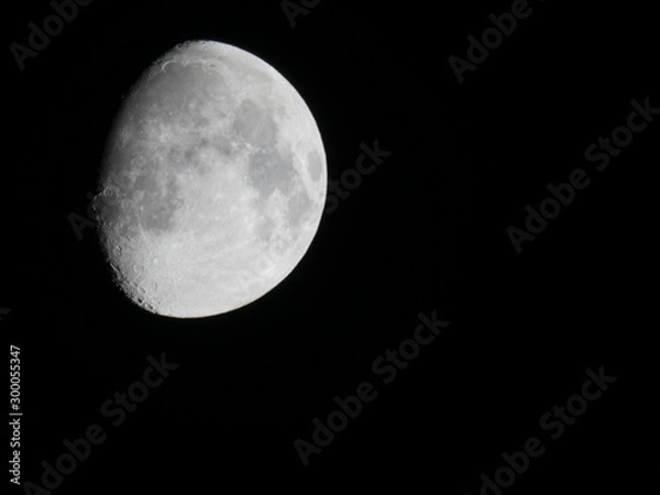 Obraz Full moon and red blood eclipse phases 