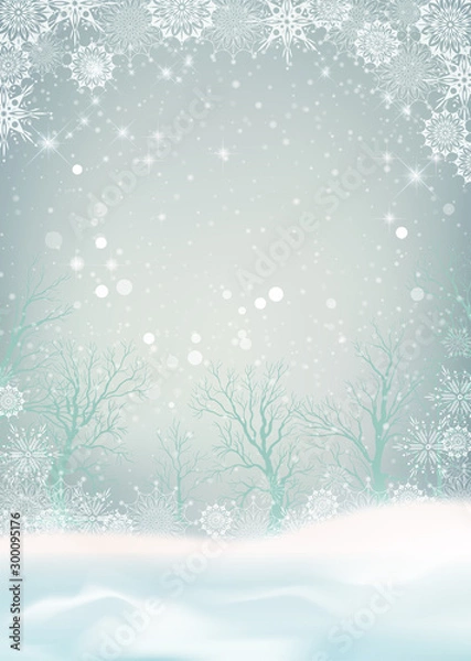 Obraz Snow Winter Landscape