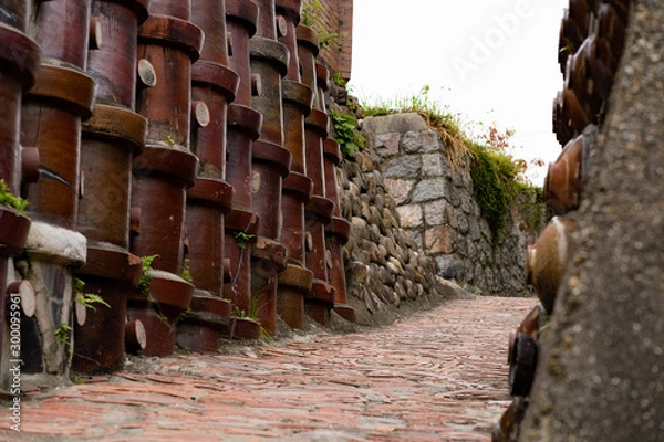 Obraz 写真素材: やきもの散歩道　常滑