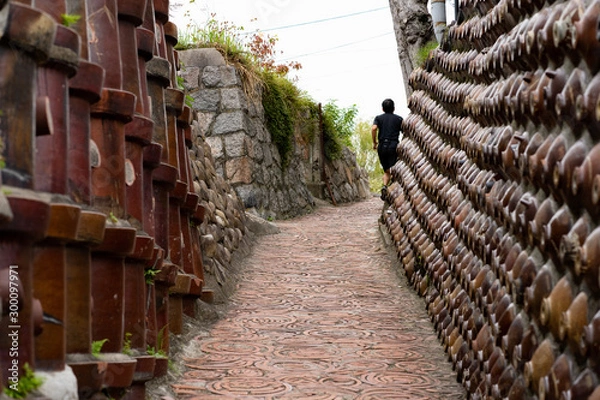 Obraz 写真素材: やきもの散歩道　常滑