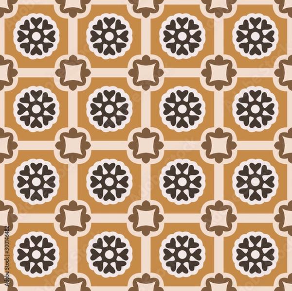 Obraz Geometric seamless background pattern