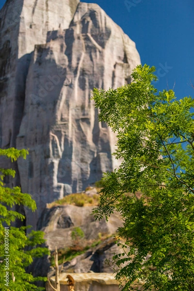 Obraz waterfall in mountains