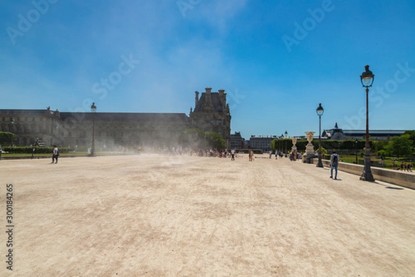 Obraz louvre in paris