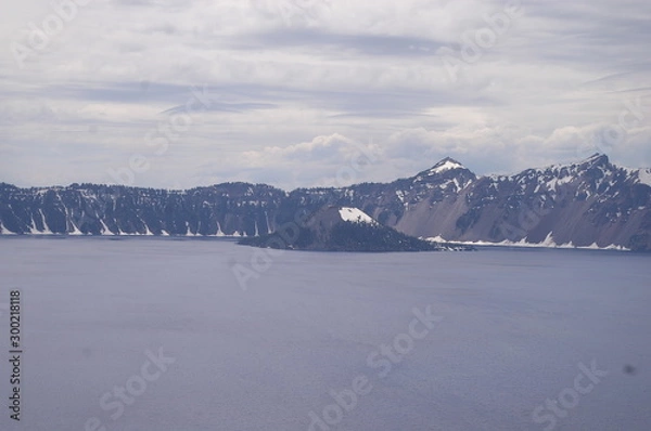 Obraz Wizard Island Crater Lake