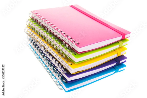 Fototapeta Colorful notebooks