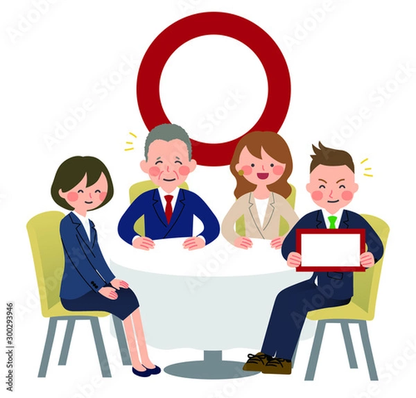 Obraz テーブル　フリップ　回答　会社