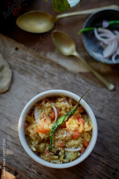 Obraz roasted eggplant