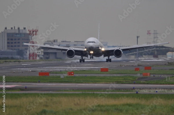 Fototapeta 旅客機