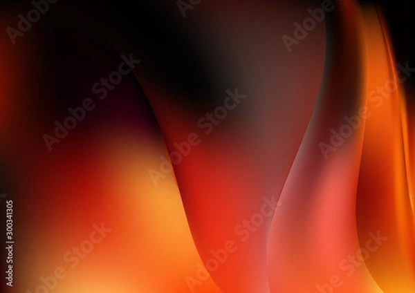 Fototapeta creative smooth vector background for advertising 