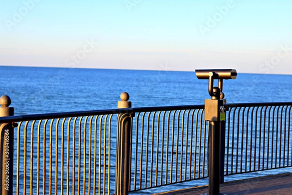 Obraz Binoculars nature sea view beauty