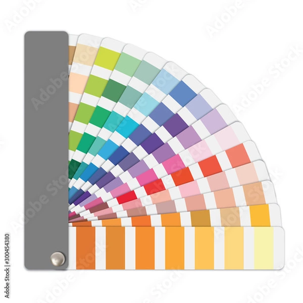 Obraz Color sample guide vector