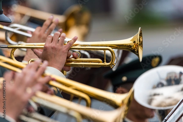 Obraz トランペットの演奏