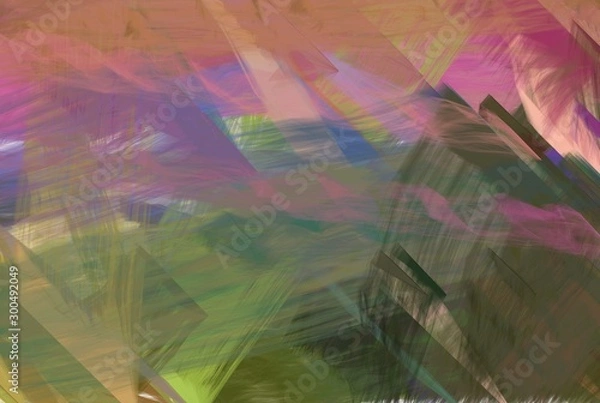 Fototapeta abstract futuristic line design with pastel brown, rosy brown and dark slate gray color. can be used as wallpaper, texture or graphic background
