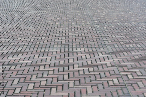 Fototapeta レンガの広場