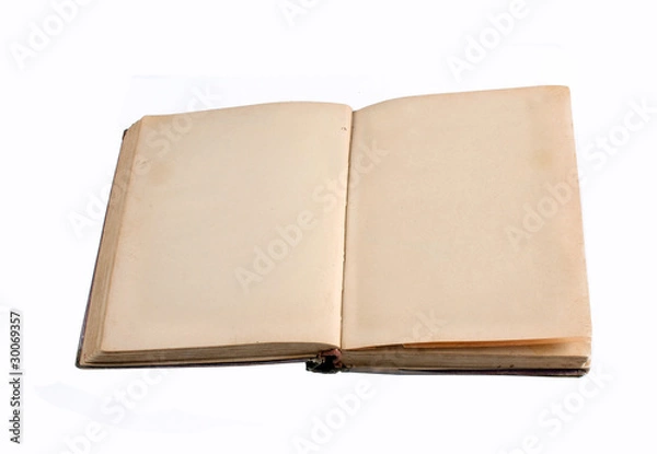 Fototapeta aged old book