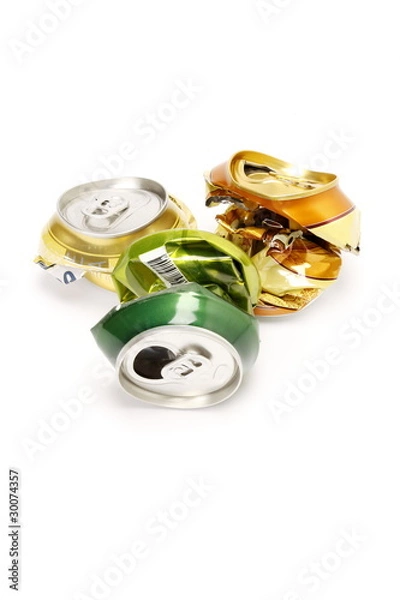 Obraz Cans of drinks