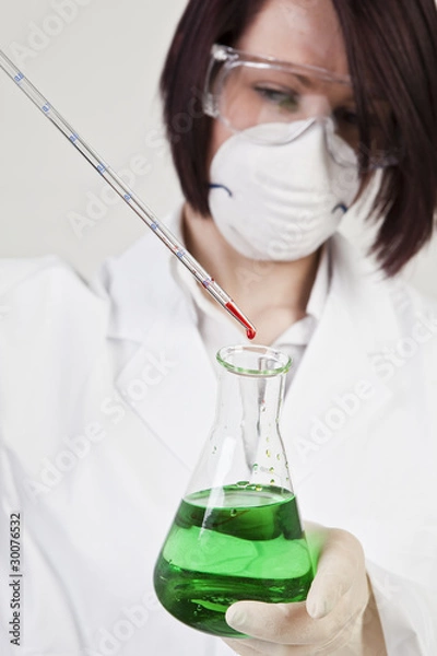 Obraz Dawka chemikaliów