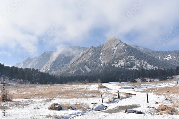 Obraz Flatirons in Boulder Colorado