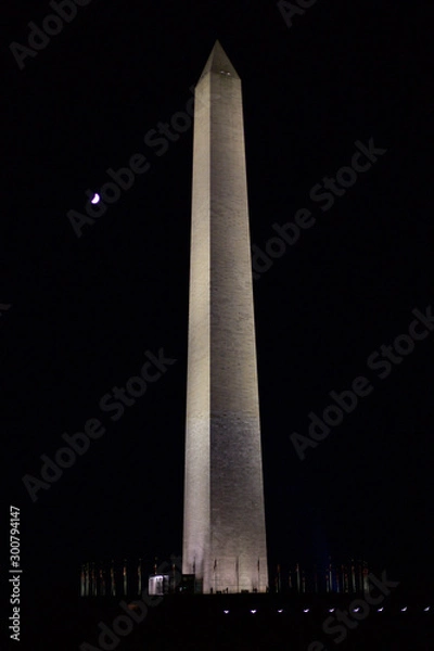 Obraz Washington Monument Nachts