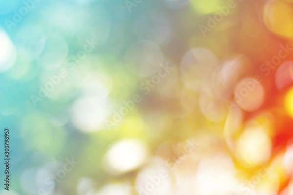 Obraz Bokeh background