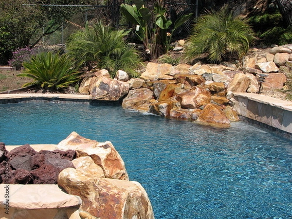 Obraz beautiful swimming pool