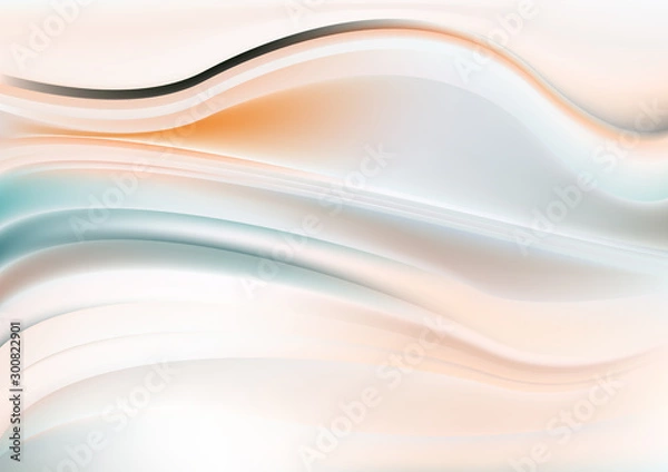 Fototapeta Creative Background vector image Flyer cover design