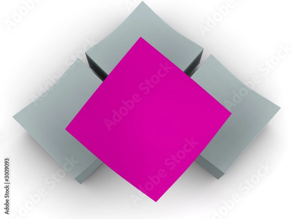 Fototapeta many blocks