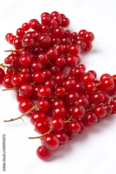 Obraz cranberries isolated on white background