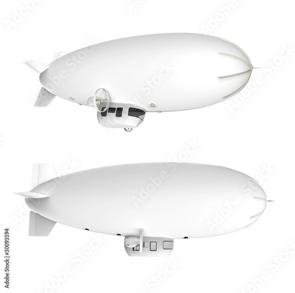 Fototapeta Dirigible balloon