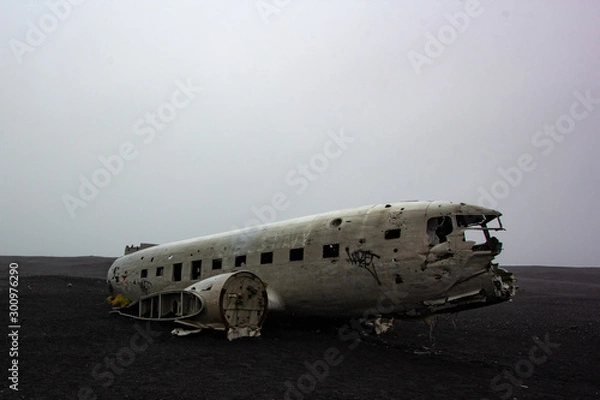 Fototapeta Plane Wreck