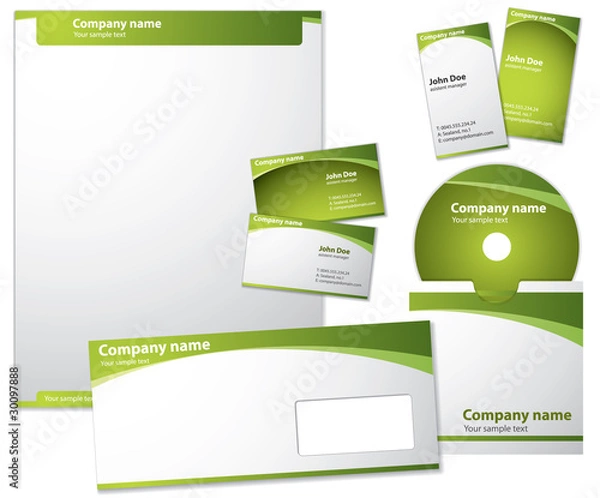 Fototapeta Vector template