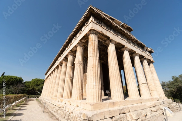 Fototapeta Temple of Hephaestus in Athens, built in 445 B.C.