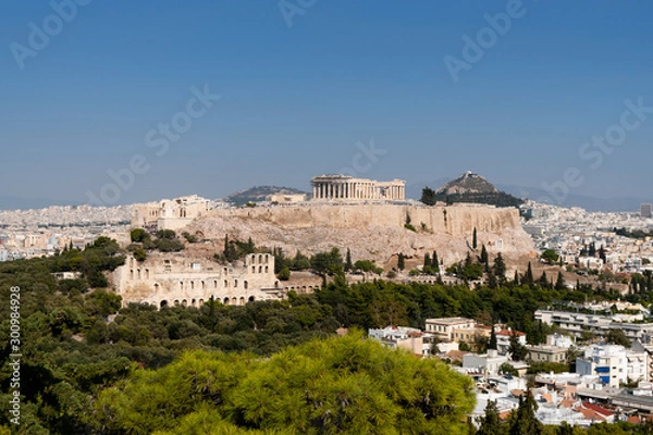 Fototapeta Acropolis of Athens and the Parthenon