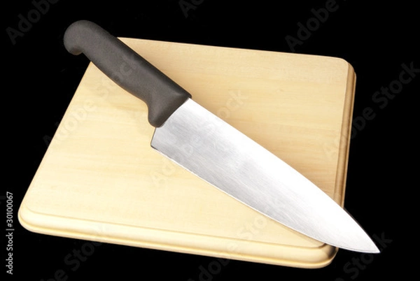 Obraz knife and cutting board