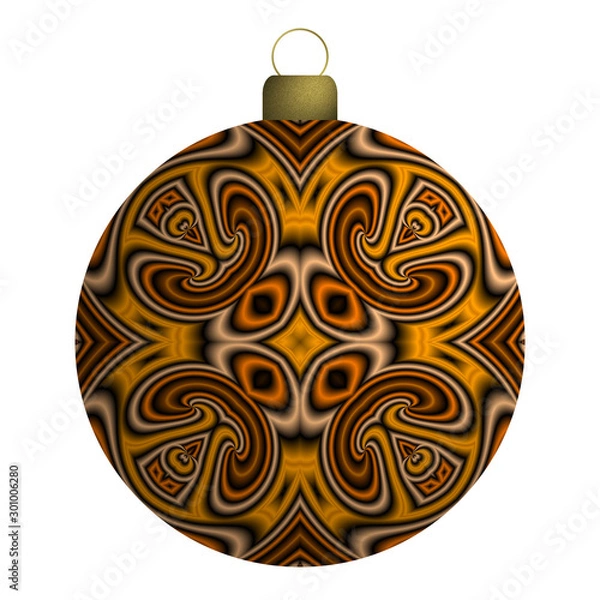 Obraz Christbaumkugel mit Ornamenten