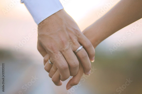 Fototapeta Married Hand