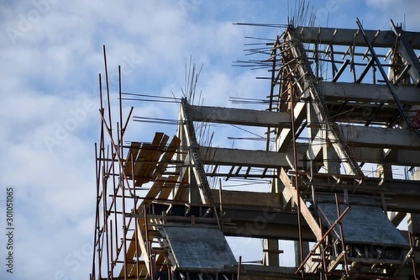 Obraz construction of building